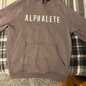 Alphalete Raglan style shoulder Hoodie Size Medium